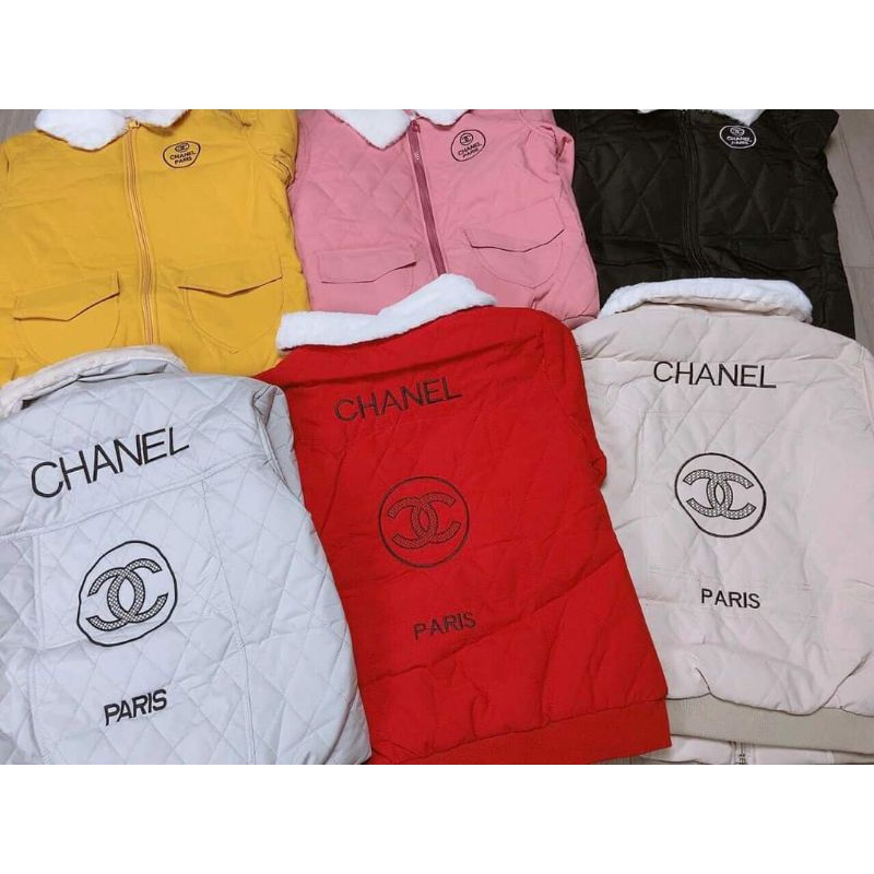 Áo phao nữ lót lông, cổ lông cực ấm túi hộp | BigBuy360 - bigbuy360.vn