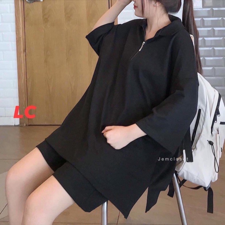 [Mã WAMT1505 giảm 10K đơn 0K] Set bộ áo Polo khoá kéo mix quần trơn ( ảnh thật 100% tự chụp ) TopOneStore | BigBuy360 - bigbuy360.vn