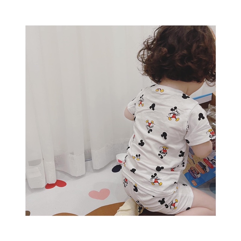 Bộ thun cotton hè cho bé trai 6-15kg