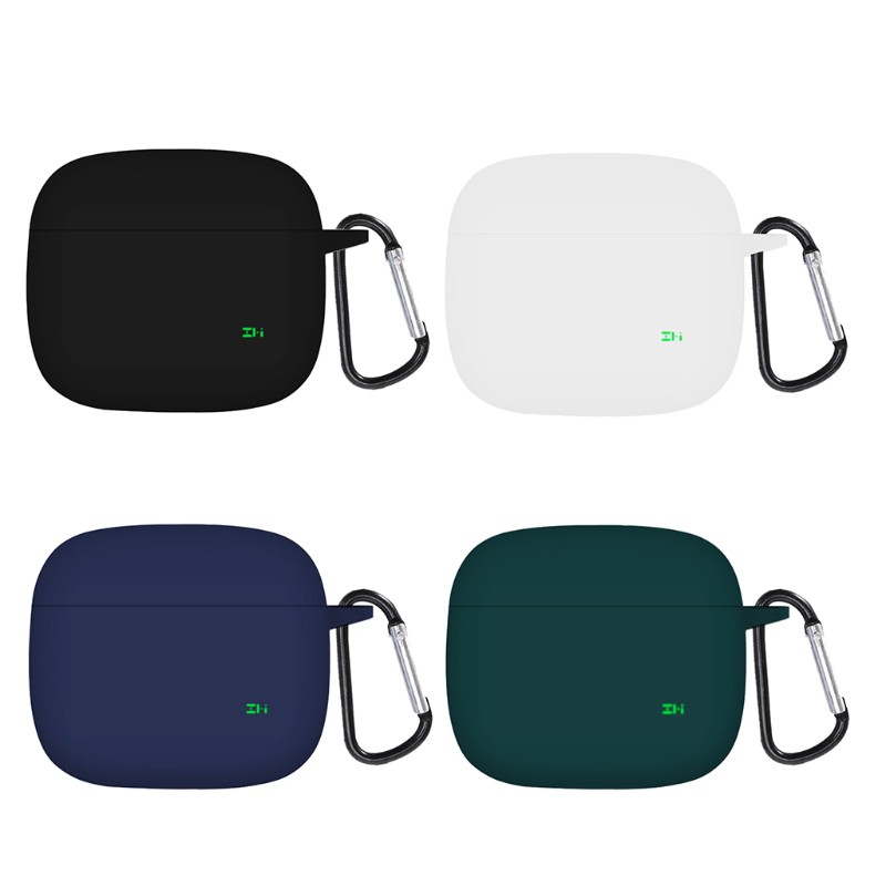 Protect Case For ZMI PurPods Pro Case Solid color Silicone Wireless Bluetooth