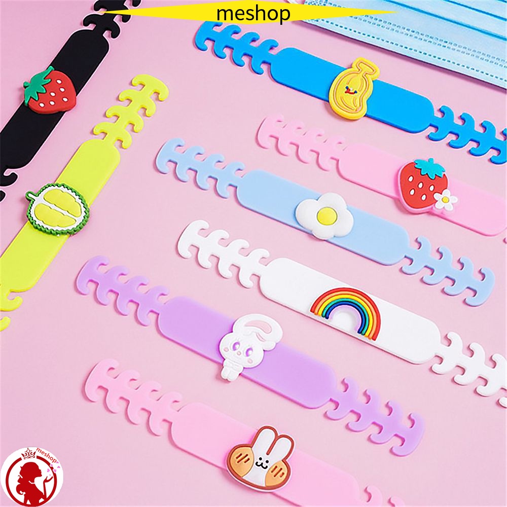 Dây Đai Nối Dài Bảo Vệ Tai Chống Siết Kiểu Hoạt Hình Dễ Thương Có Thể Điều Chỉnh Bảo Vệ Cho Mọi Khuôn Mặt