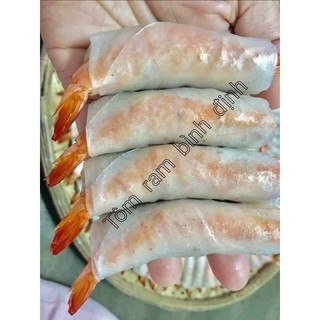 0.5 Kg Chả ram Tôm đất Bình Định, 50-60 cái/Kg