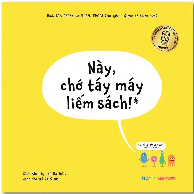 Sách-Này, Chớ Táy Máy Liếm Sách!