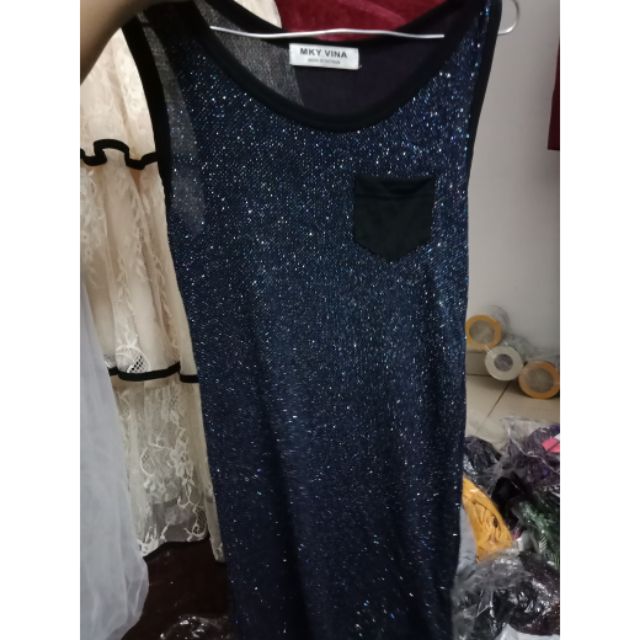 Áo sát nách kim tuyến size M
