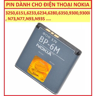Pin nokia BP-6M dùng cho n73/ 3250/6151/6233/6234/6288