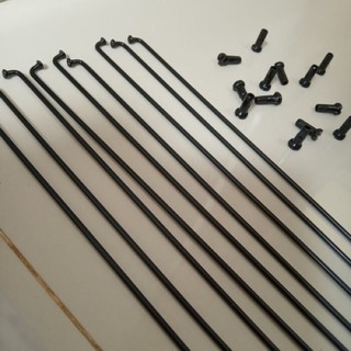 Căm Xe Đạp Spak 26 Màu Đen Kiểu Mỹ 14Gx262Mm