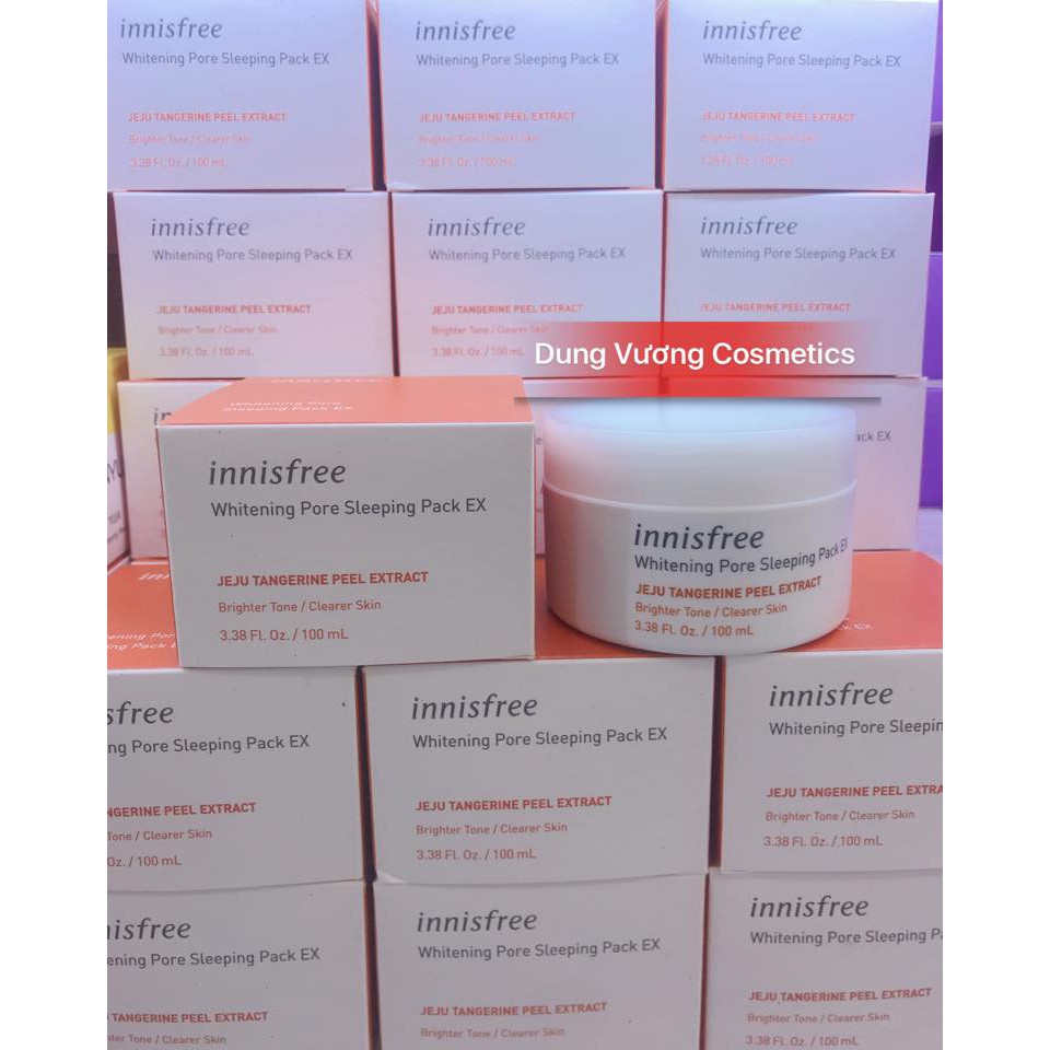 Mặt nạ ngủ Innisfree Dưỡng Trắng Da Whitening Pore Sleeping Pack Ex