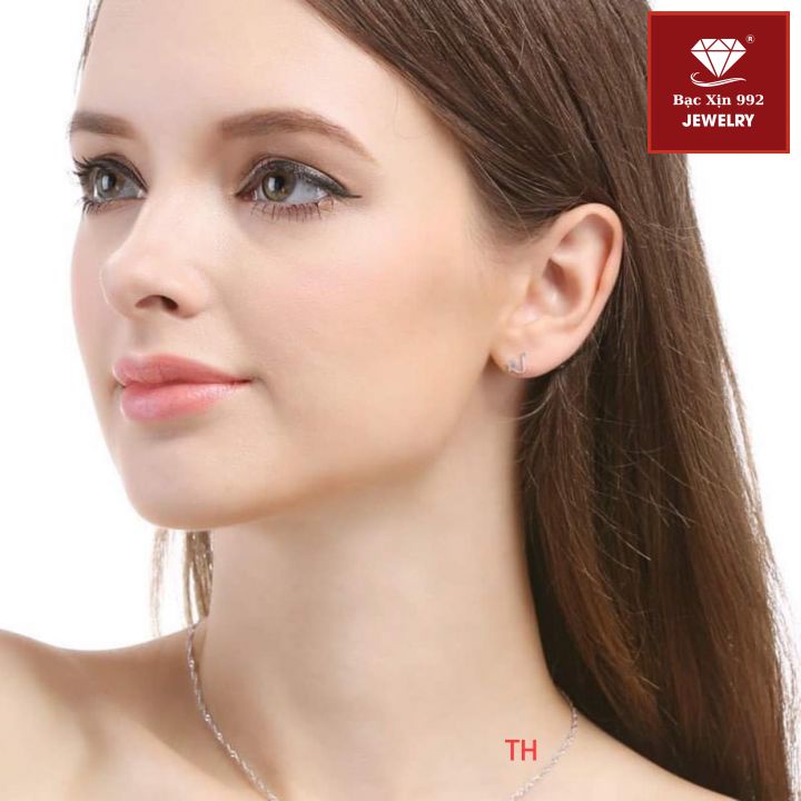 Bông tai bạc hình sao. ❤️Bông tai nữ bạc được thiết kế trẻ trung, thời trang♥️❤️