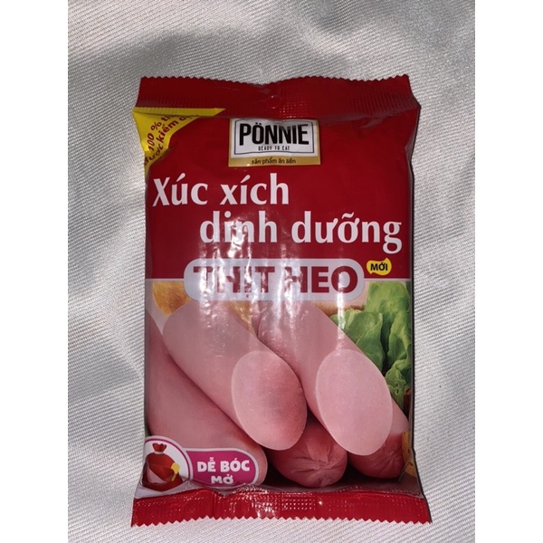 Xúc Xích Thịt Heo Ponnie