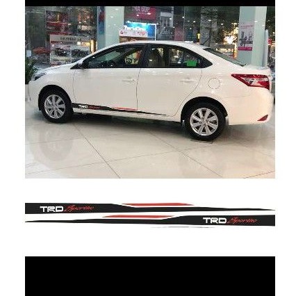 Tem dán xe fortuner,tem dán xe vios,tem trd sport