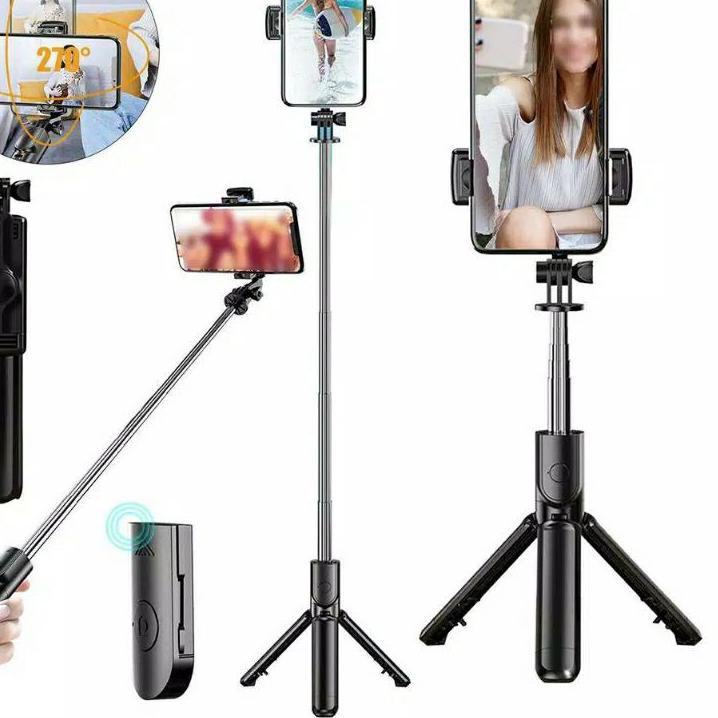 Gậy Selfie Kiêm Tripod 3 Trong 1 Xoay 360 Độ S03