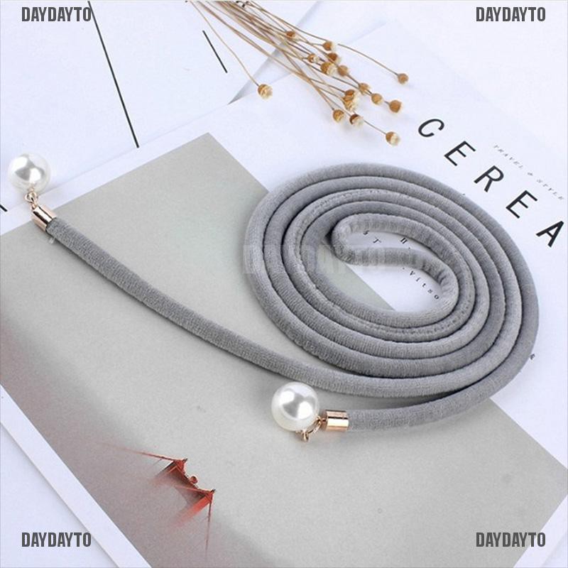 Thắt Lưng Dây Tua Rua Thắt Nút Đính Ngọc Trai Cổ Điển Cho Nữ