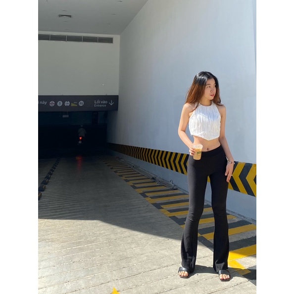 WHITELAZZ | Áo croptop ba lỗ màu trắng Kimi Top | BigBuy360 - bigbuy360.vn