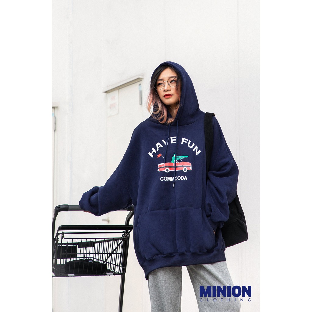 Áo hoodie nam nữ MINION CLOTHING nỉ lót bông form rộng sweater Unisex oversize Ulzzang Streetwear Hàn Quốc A2830 | WebRaoVat - webraovat.net.vn