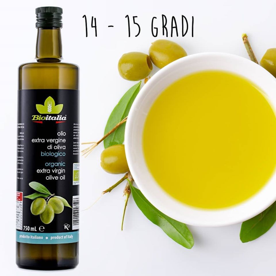Dầu olive siêu nguyên chất hữu cơ Bioitalia Extra Virgin Olive Oil 250ml