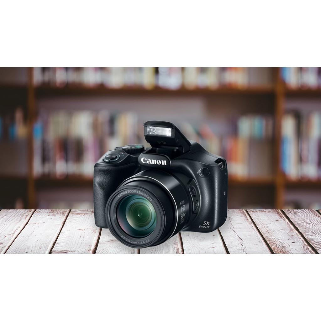 Máy Ảnh Canon PowerShot SX 540 HS Chính Hãng - Kèm Túi + Thẻ Nhớ 16GB | WebRaoVat - webraovat.net.vn