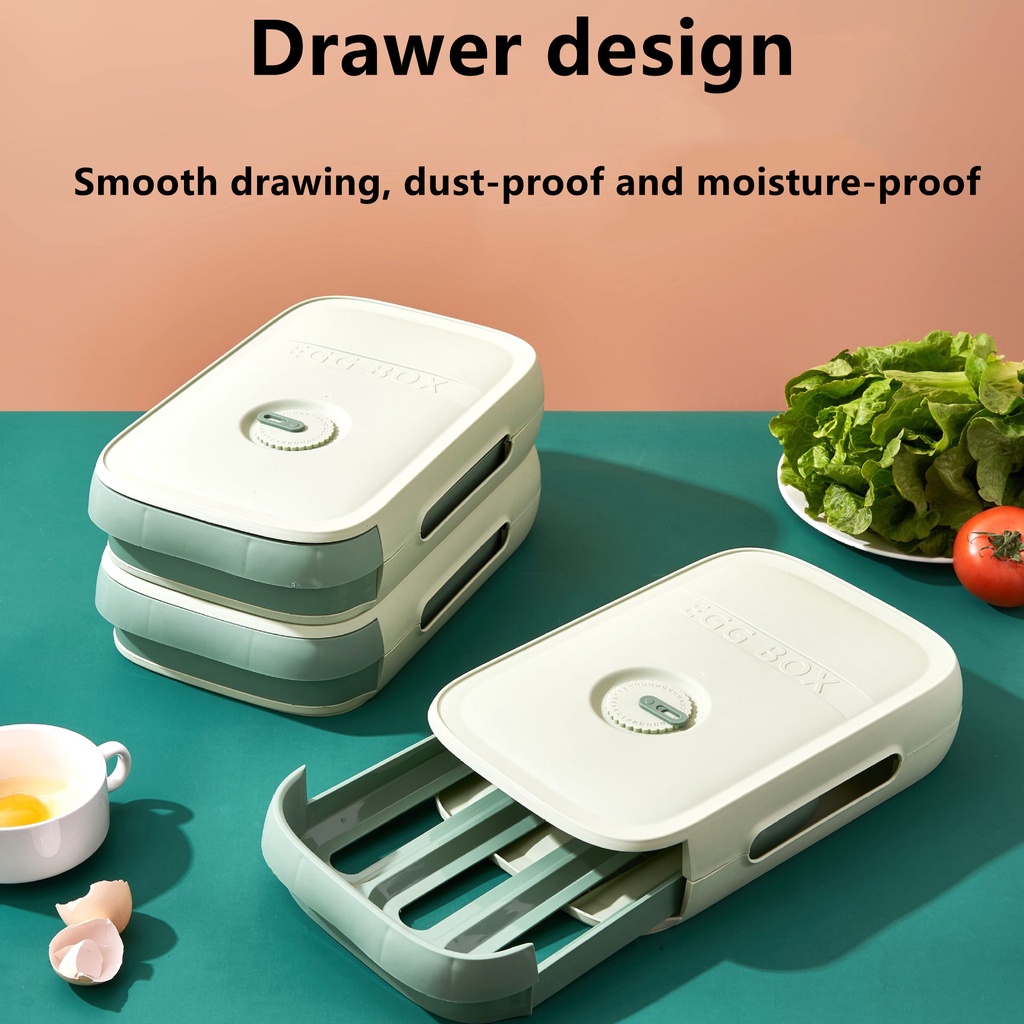 Hộp nhựa đựng trứng có nắp đậy tiện dụng