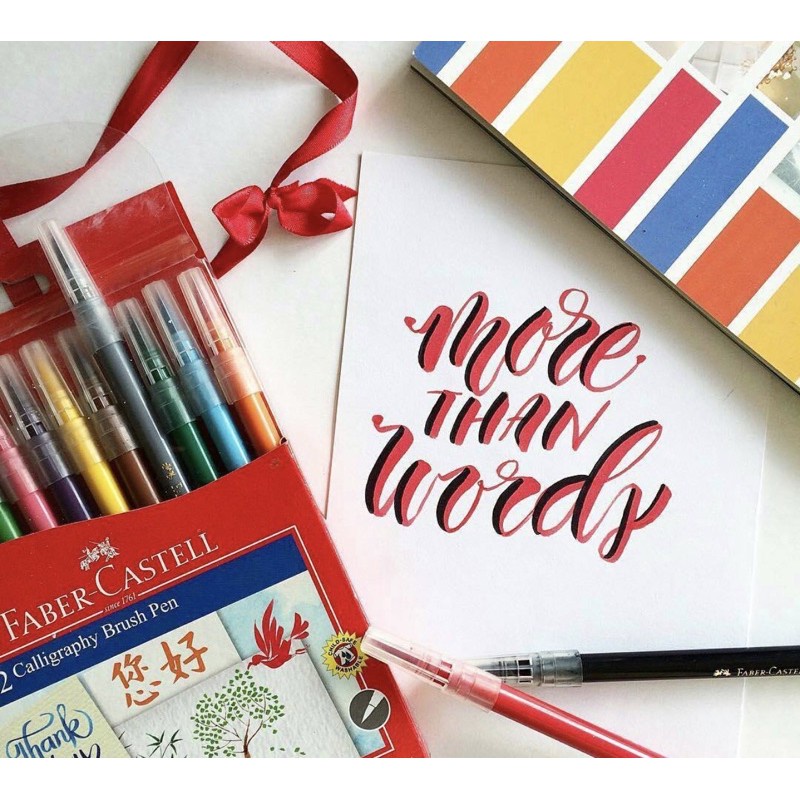 Bút Thư Pháp Calligraphy Đầu Cọ Faber-Castell