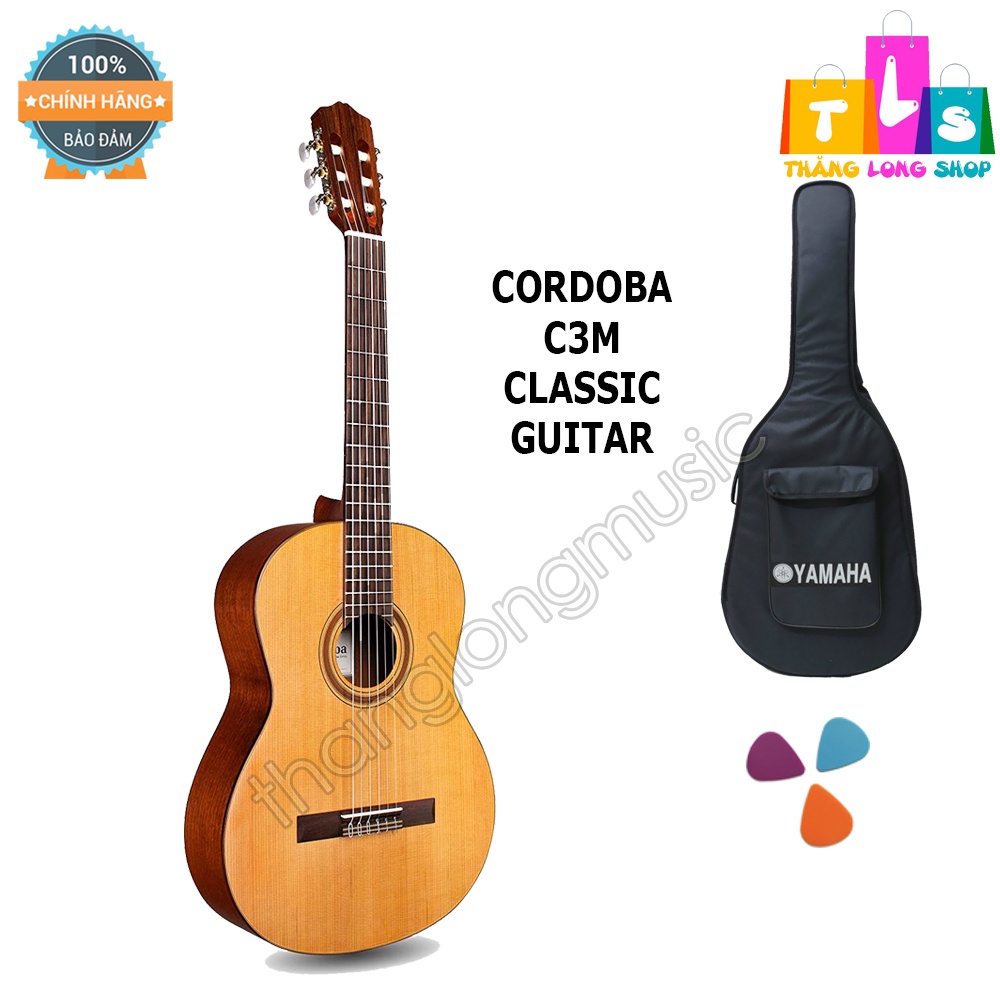 [Chính hãng] Cordoba C3M - Đàn Guitar Classic Cordoba C3M (Tằng kèm bao và Pick gảy)