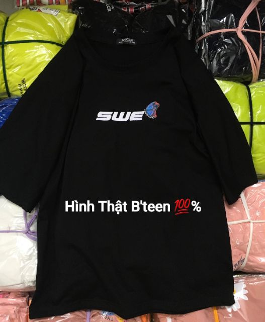 Áo Thun tay lỡ [ Kèm Hình Thật ] Unisex dạng cặp Bướm