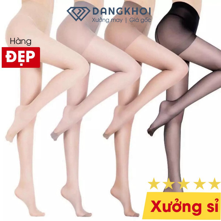 Sỉ Quần Tất Nữ Siêu Dai Mặc Váy, Short Đủ Màu - Quần Tất Da Chân Siêu Mỏng