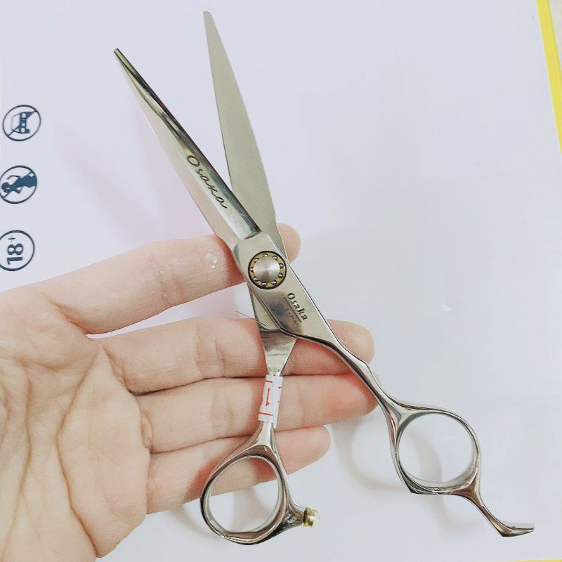 Kéo cắt tóc nam nữ barber 6.0 inch, kéo hớt tóc cao cấp