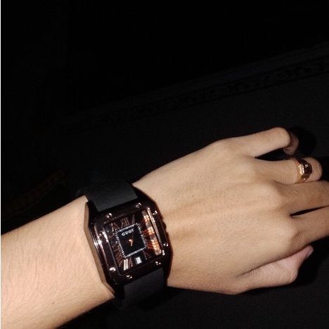 Đồng hồ guou nữ mặt vuông dây silicon phiên bản cao cấp [ BH 12 THÁNG 1 ĐỔI 1 MIỄN PHÍ ] | BigBuy360 - bigbuy360.vn