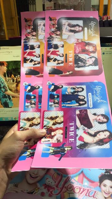 Banner cầm tay GOT7, Kang Daniel, YoonA, Gi-LDE, Chang Wook, AB6IX, STRAYKIDS, NUEST, TXT, Kwang Soo , ITZY, RED VELVET