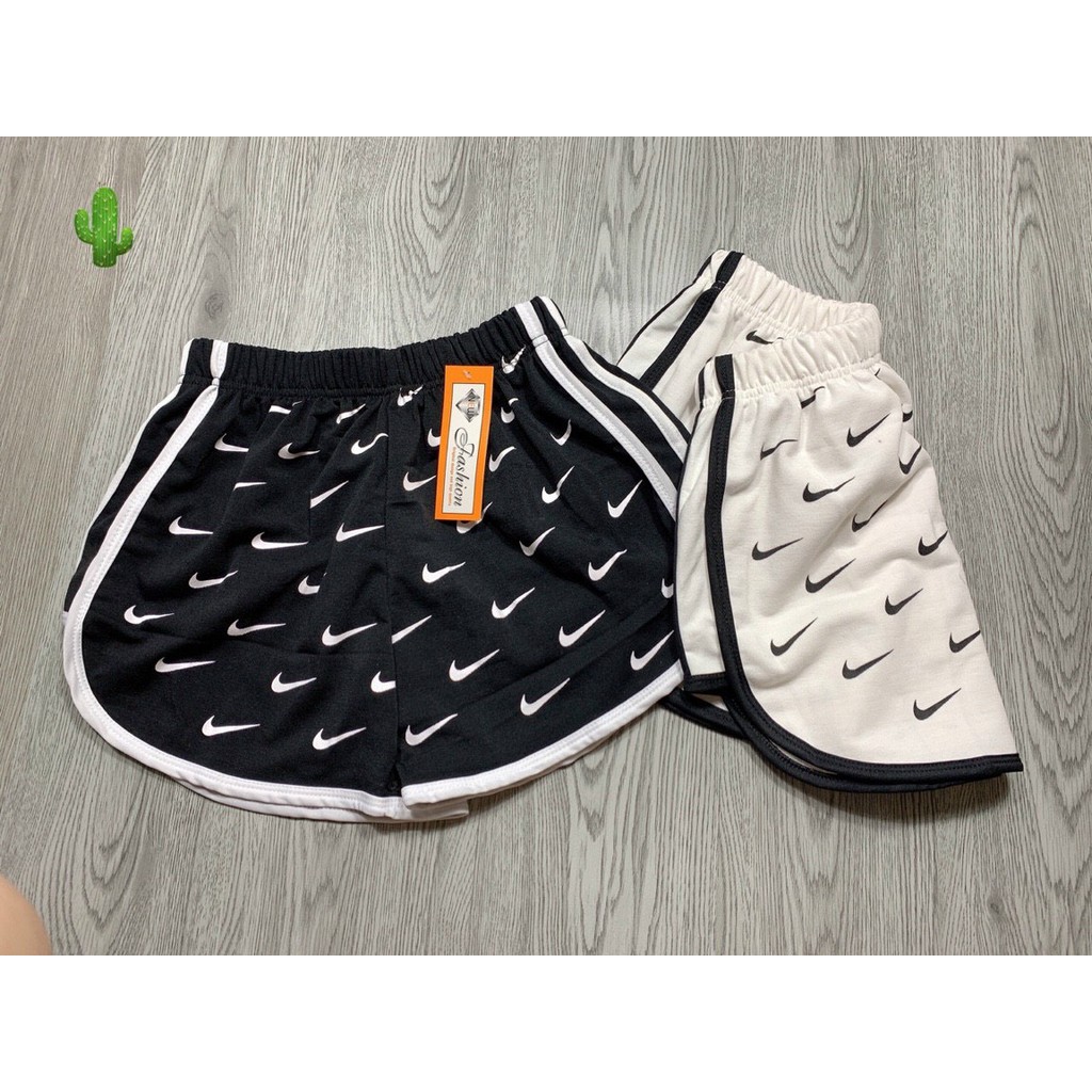 Quần đùi in hình dấu móc toàn quần cực hot , chất thun da cá mềm mịn