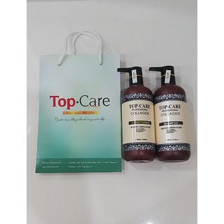 Dầu gội cặp Top Care collagen