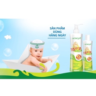 Sữa tắm gội Lactacyd milky 500ml