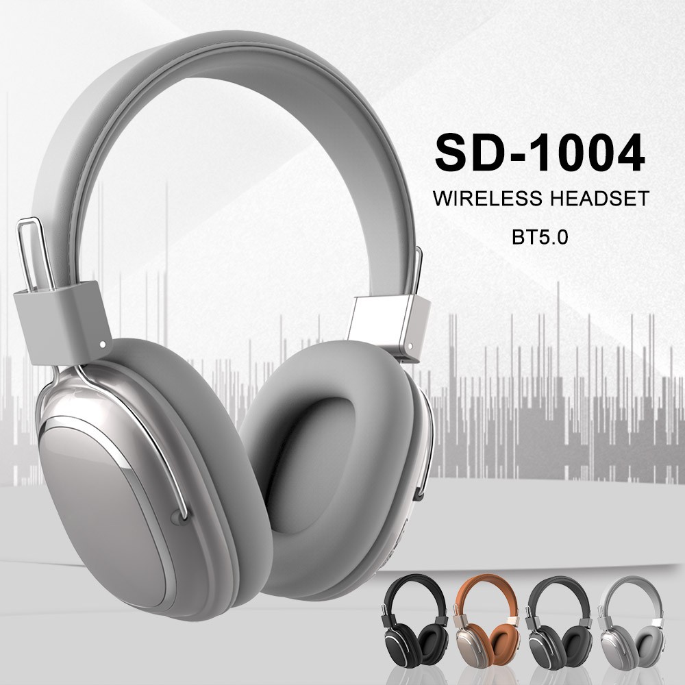 Tai nghe chơi game không dây SD-1004 kết nối Bluetooth 5.0 có micro điều khiển âm lượng | BigBuy360 - bigbuy360.vn
