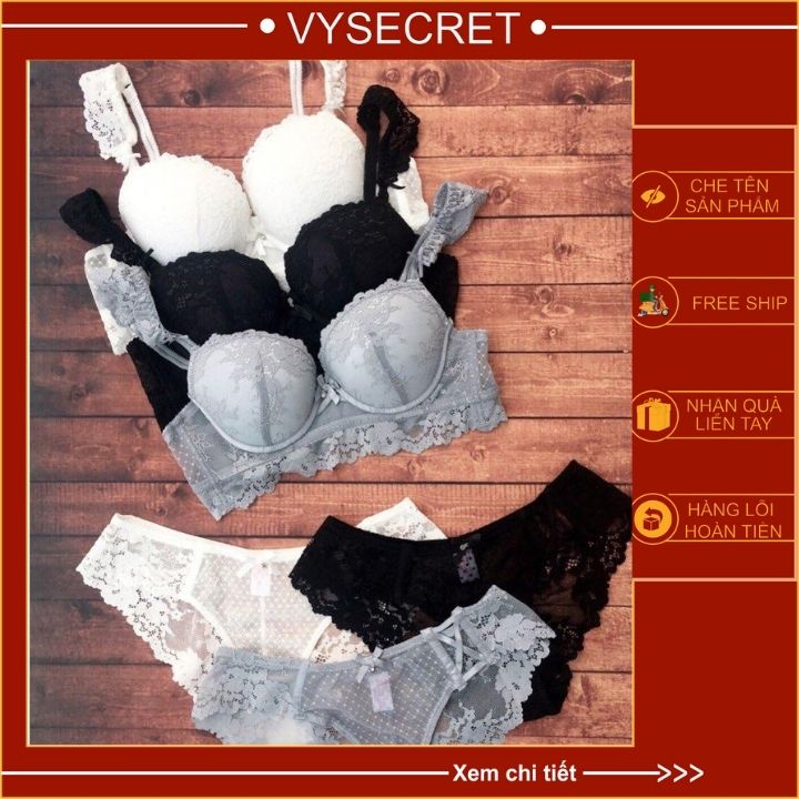 BỘ LÓT REN SEXY 💞CÓ MÚT XOÀI 💞 💥 CÓ MÃ GIẢM GIÁ 💥 áo siêu nâng đẩy,định hình phom ngực siêu xinh. | BigBuy360 - bigbuy360.vn