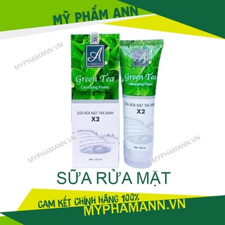 Sữa rửa mặt trà xanh X2 A Cosmetics - Mỹ Phẩm Phương Anh