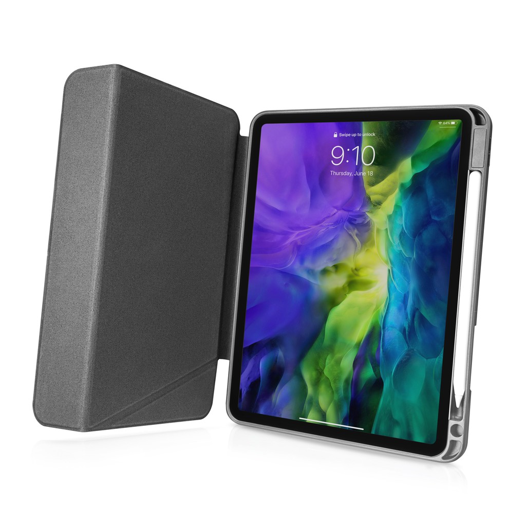 Bao da Tomtoc từ tính đa góc SmaTri hỗ trợ sạc không dây Ap.ple Pencil For I.pad 10.9&quot;(