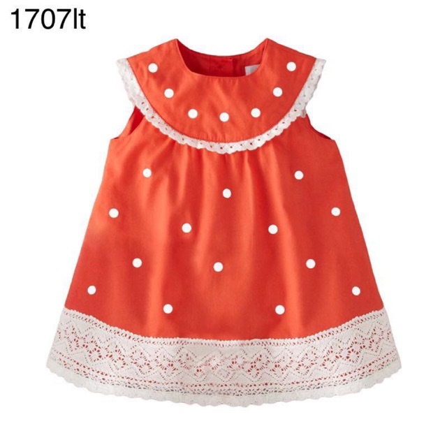 Váy chấm bi Little Maven