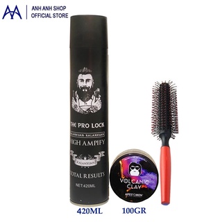 COMBO GÔM PROLOCK VÀ SÁP VOLCANICC ( TẶNG LƯỢC)