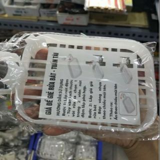 Giá cài vòi để giẻ rửa bát bằng nhựa