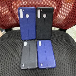 Ốp Samsung A21,A01 dẻo vân giả da