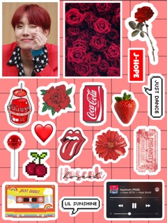 Sticker BTS - Sticker J Hope BTS aesthetic