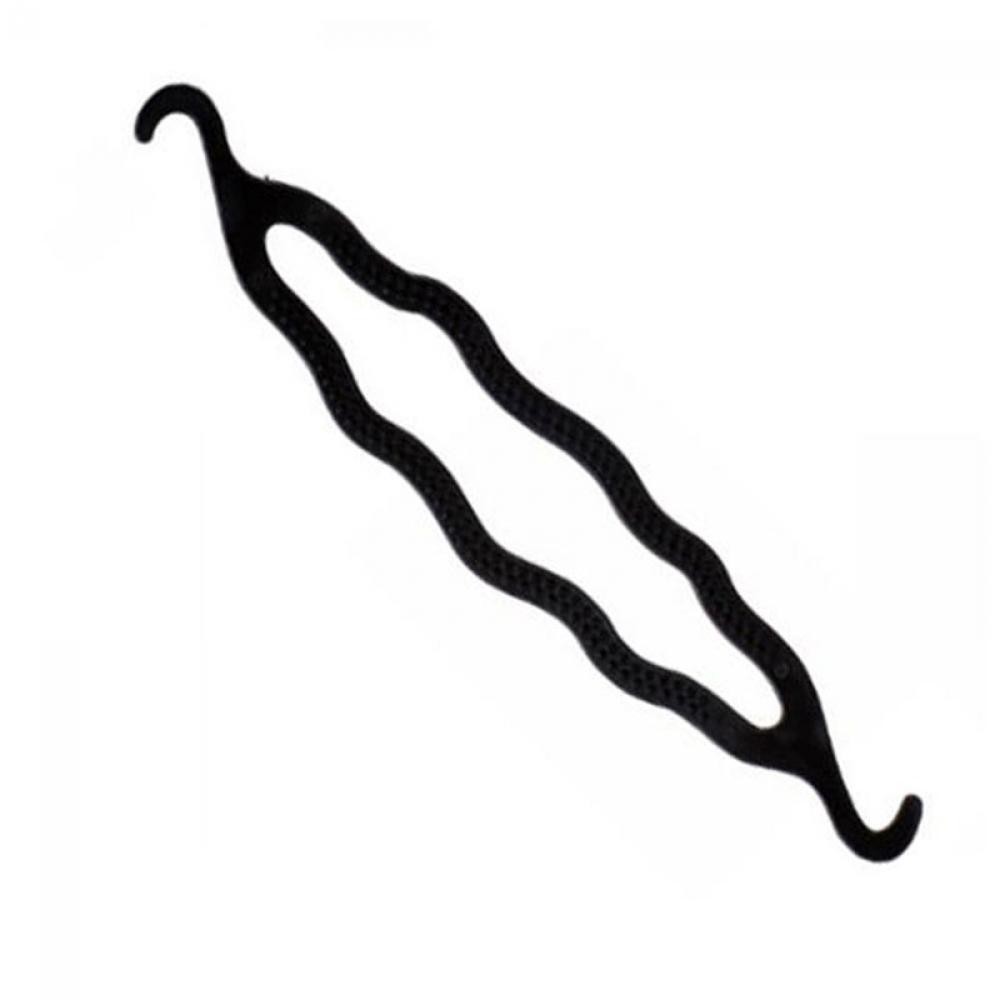 Dụng cụ búi tóc bằng nhựa màu trơn tiện dụng