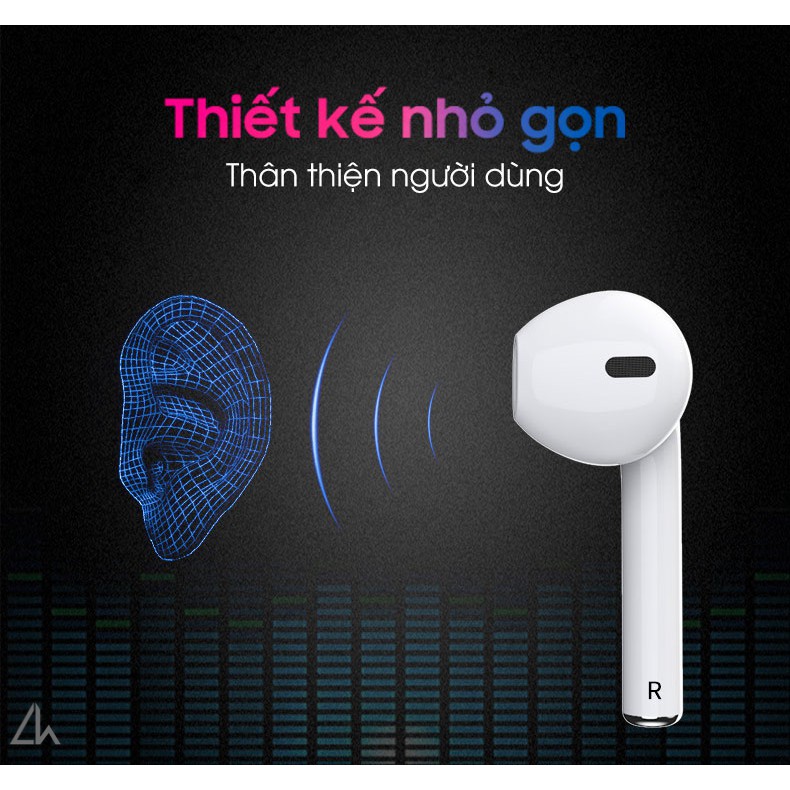 Tai nghe không dây Bluetooth TWS i7s mini kèm hộp sạc Bass hay ấm | BigBuy360 - bigbuy360.vn