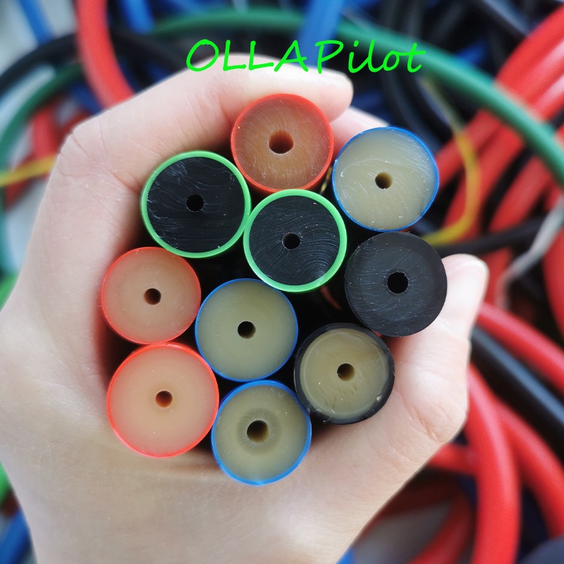 Dây Cao Su Co Giãn Đường Kính 1M Đường Kính 1mm 2mm 2.5mm 3mm 5mm 6mm Ra Đường Kính 8mm 10mm 14mm 16mm 17mm 18mm