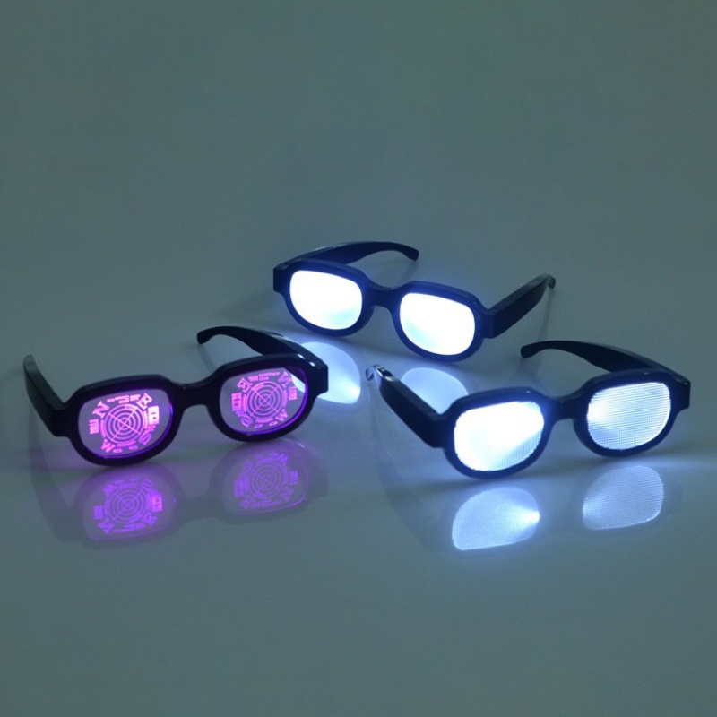 Kính Mát Có Đèn Led Phát Sáng 7 Màu Sắc Độc Đáo