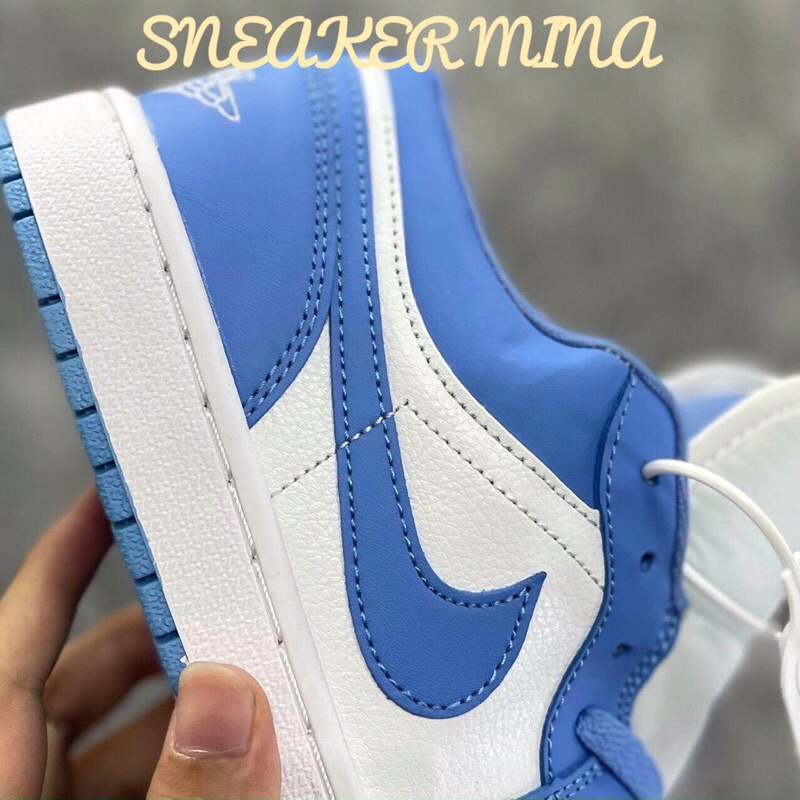 Giày jordan xanh dương 11  . Giày jd1 low xanh da trời bản đẹp , thể thao nam nữ sneaker cao cấp full box