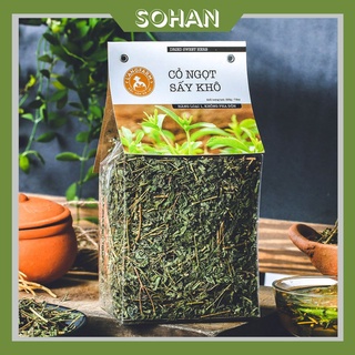 Cỏ Ngọt Sấy Khô Bịch 225g, giải nhiệt, thanh mát, không calo - Sohan Food