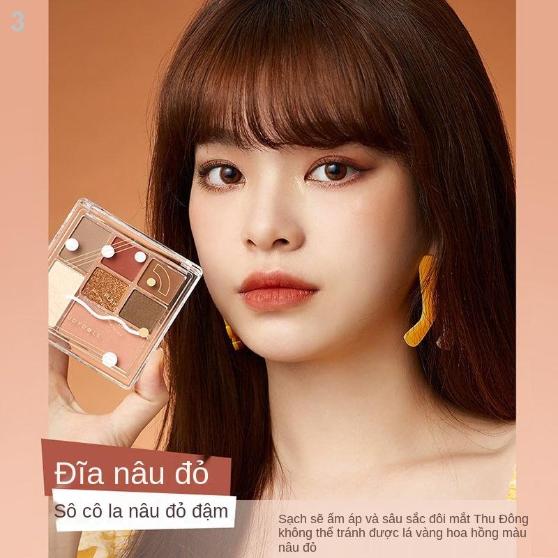 ۩℗₪Blossoming cùng một bảng phấn mắt 7 màu vui tươi kết hợp trang điểm má hồng độ bóng cao sửa chữa mờ bữa tiệc sinh viê | BigBuy360 - bigbuy360.vn