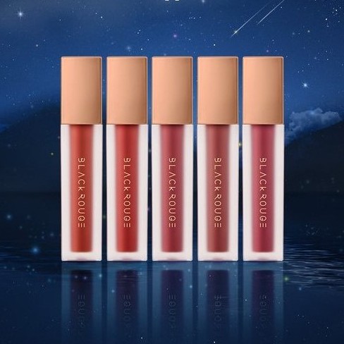 Son kem lì Ver8 Ver7 Ver6 BLACK ROUGE Air-fit Velvet Tint Blackrouge ver 5 mềm môi The Crystal A44 BLRO01 | BigBuy360 - bigbuy360.vn