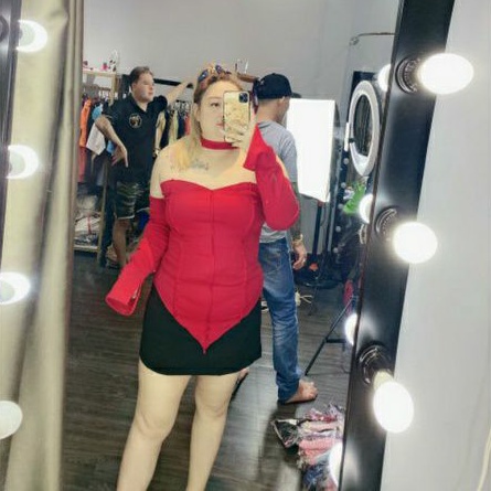 Áo Bẹt Vai "Bigsize" Cổ Chocker