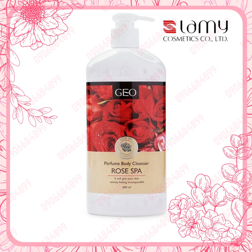 ⭐ SỮA TẮM DƯỠNG DA ⭐ GEO PERFUME BODY CLEANSER - 600ML | BigBuy360 - bigbuy360.vn